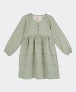 Vestido Manga Larga de Niña Infantil