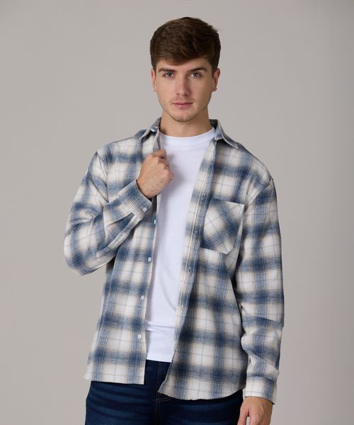 Camisa Manga Larga  de  Caballero