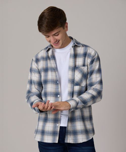 Camisa Manga Larga  de  Caballero