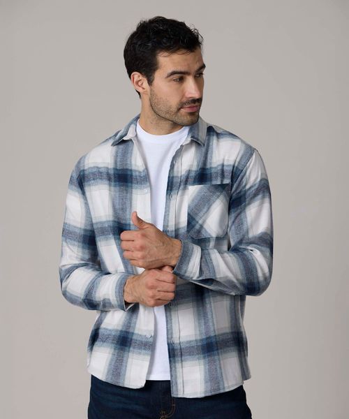 Camisa Manga Larga  de  Caballero