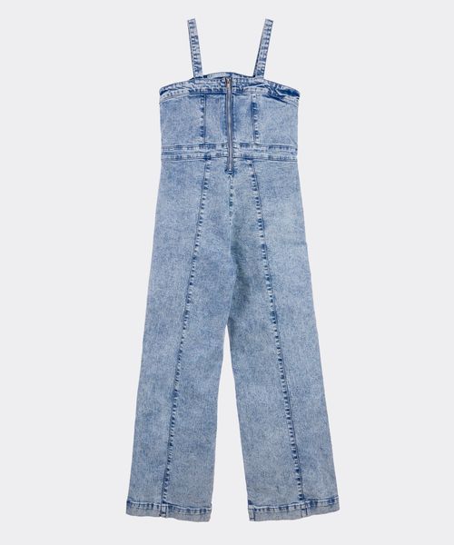 Overol Largo  de  Mezclilla Niña Juvenil