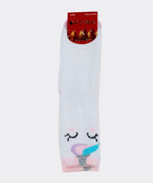 Calceta Chenille  de  Niña Infantil