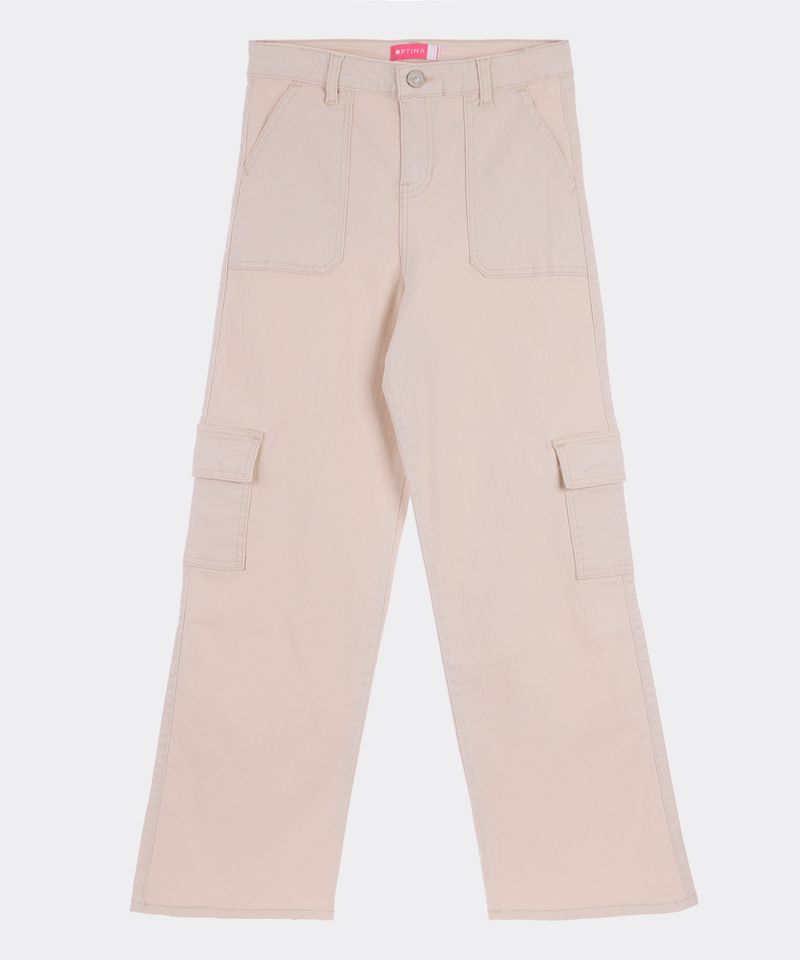 Pantalon de Gabardina de Niña Juvenil