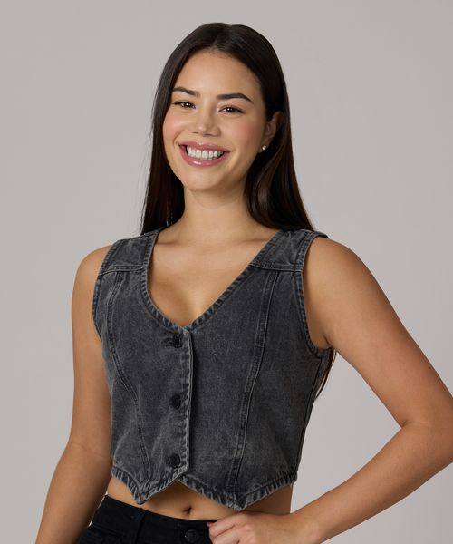 Chaleco  de  Mezclilla Dama