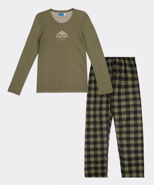 Set Pijama Pantalón y Playera  de  Niño Juvenil
