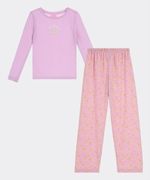 Set Pijama Pantalón y Playera de Niña Infantil