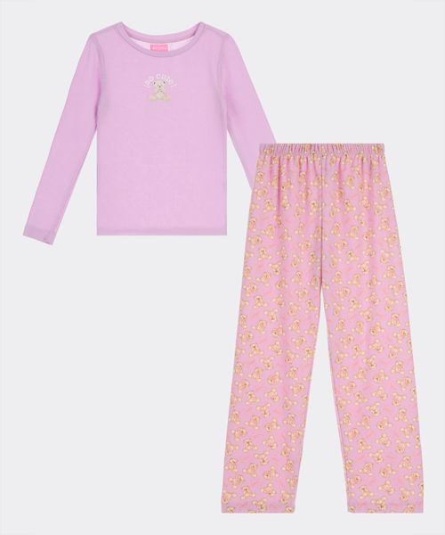 Set Pijama Pantalón y Playera  de  Niña Infantil