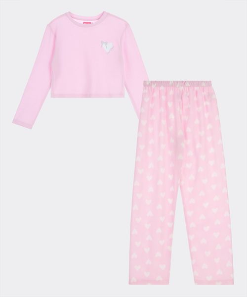 Set Pijama Pantalón y Playera  de  Niña Juvenil