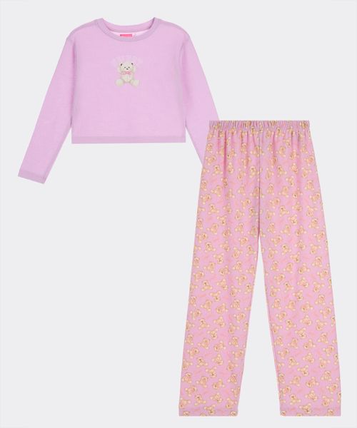 Set Pijama Pantalón y Playera  de  Niña Juvenil
