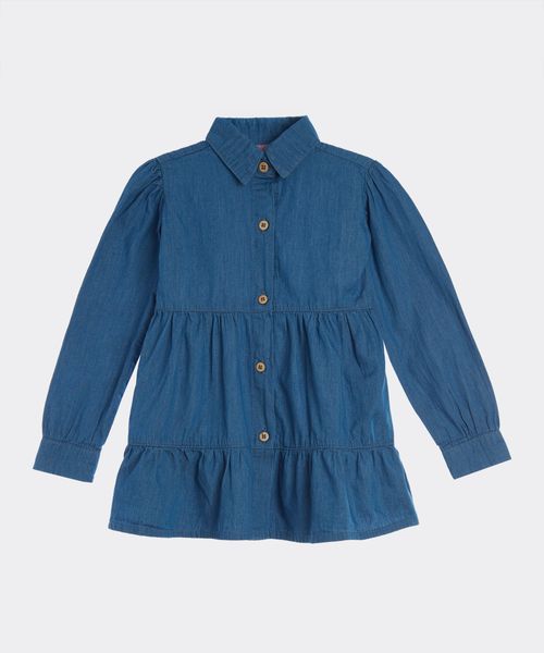 Vestido Manga Larga  de  Beba Años