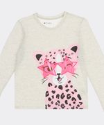 Playera Manga Larga de Niña Infantil