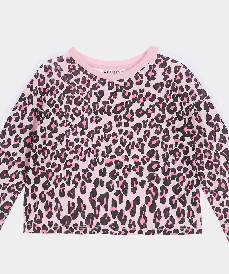 Playera Manga Larga de Niña Infantil