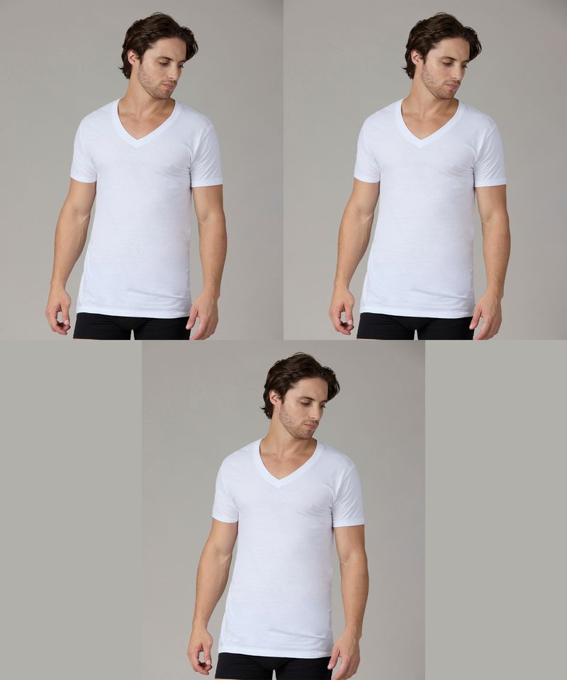 3 Pack Camiseta de Caballero