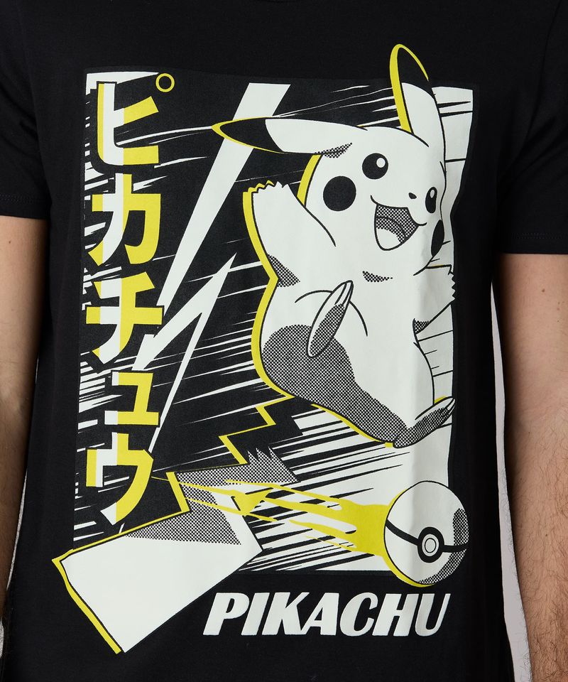 Playera de Licencia Pokemon de Caballero