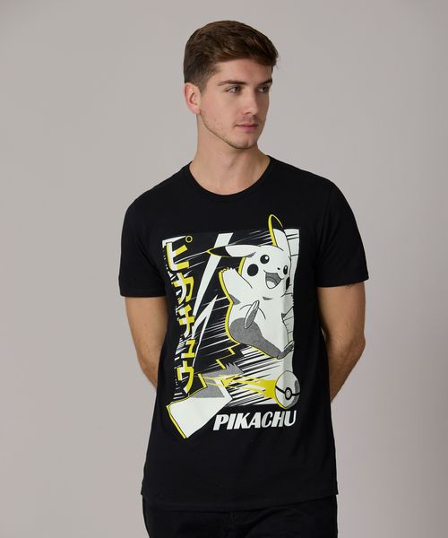 Playera de Licencia Pokemon de  Caballero