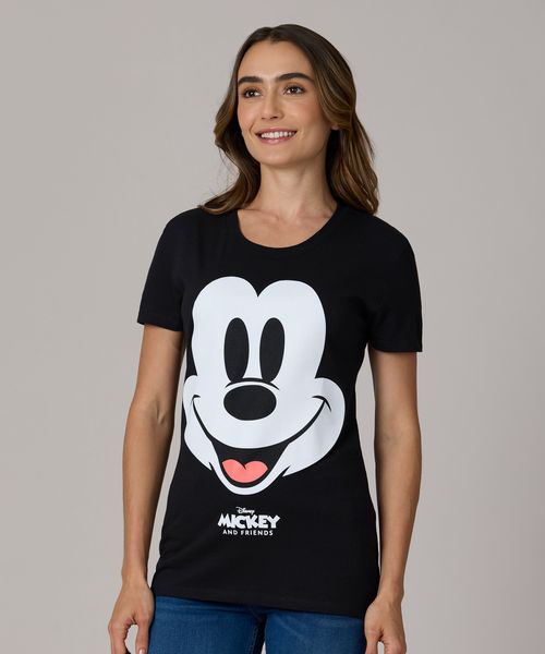 Playera de Licencia Mickey Mouse de  Dama