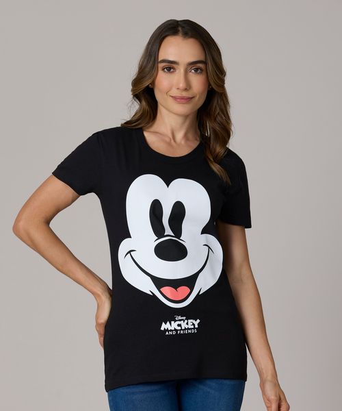 Playera de Licencia Mickey Mouse de  Dama