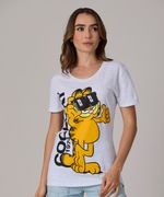 Playera de Licencia Garfield de Dama