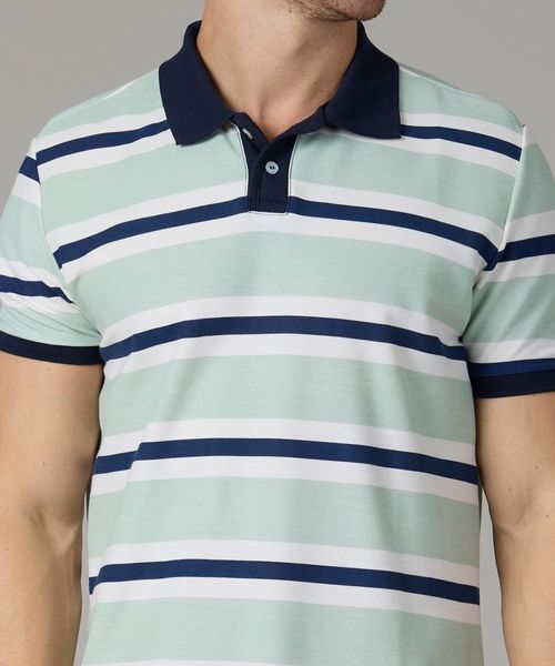 Playera Polo Manga Corta  de  Caballero