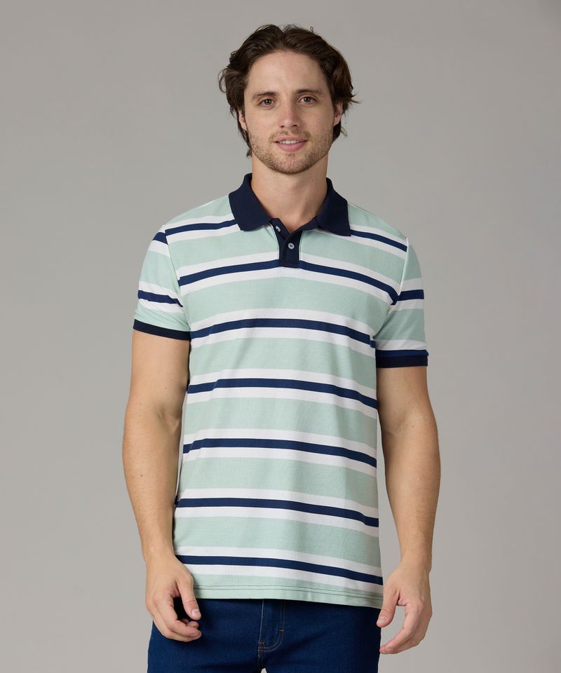 Playera Polo Manga Corta de Caballero