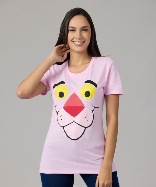 Playera de Licencia Pink Panter de  Dama