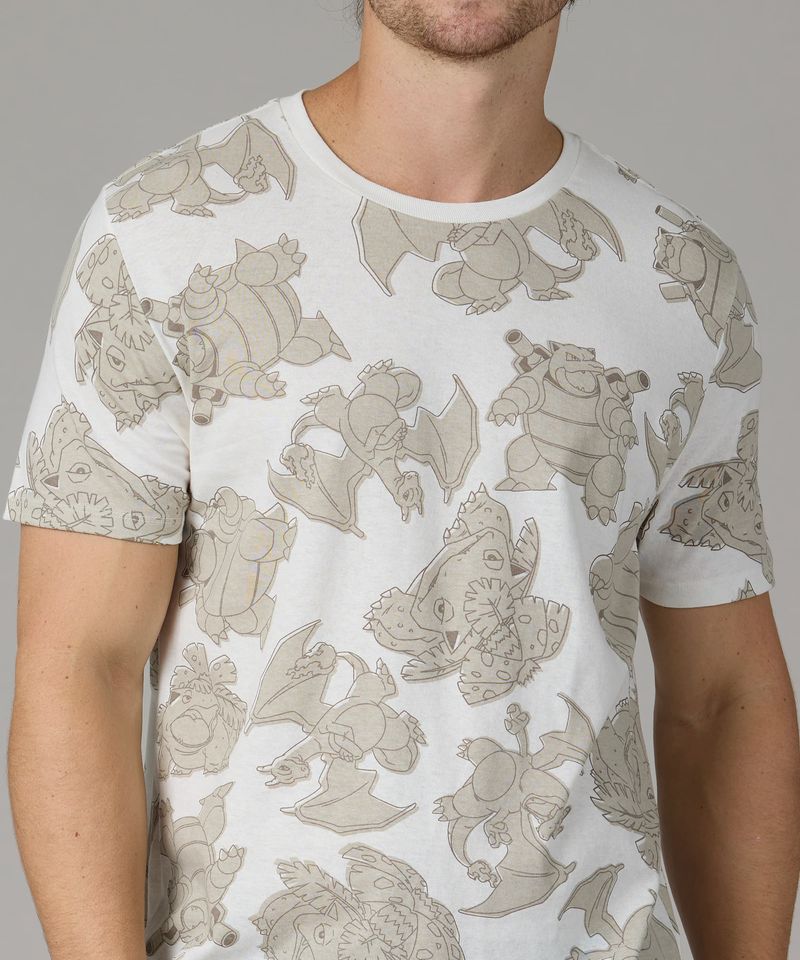 Playera de Licencia Pokemon de Caballero