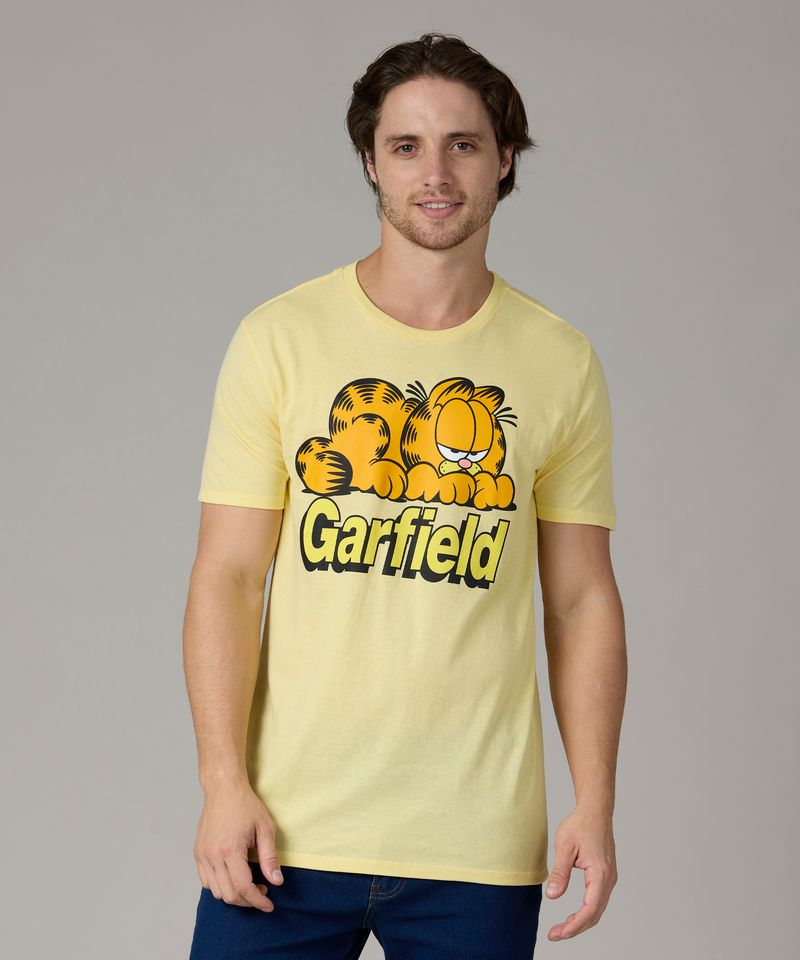 Playera de Licencia Garfield de Caballero