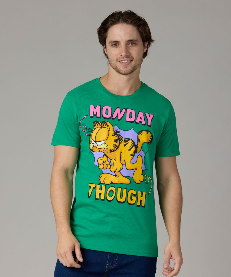 Playera de Licencia Garfield de Caballero