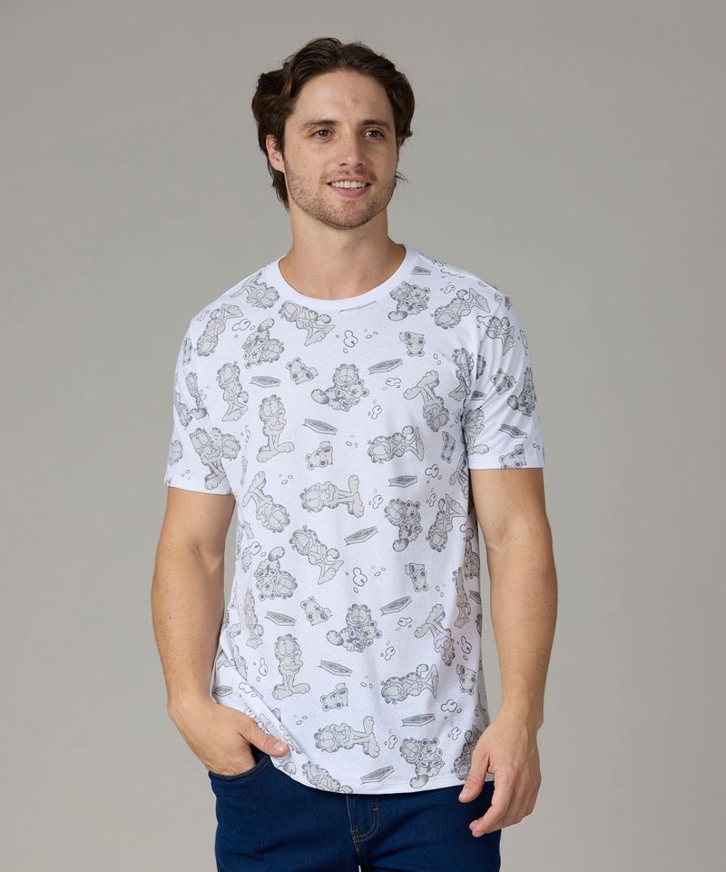 Playera de Licencia Garfield de Caballero