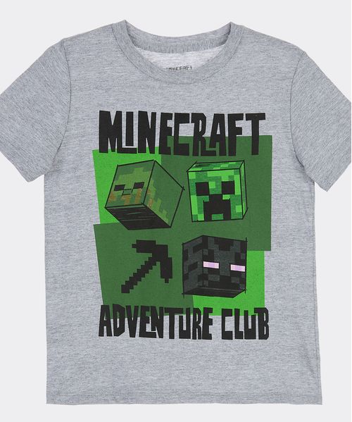 Playera de Licencia Minecraft de  Niño Infantil