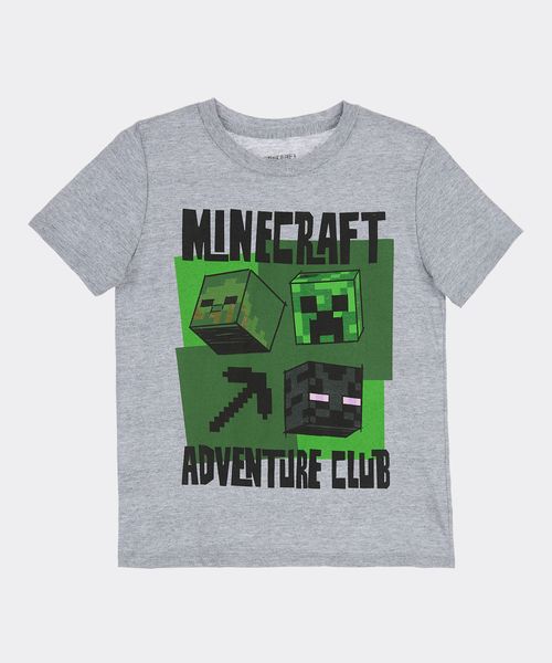 Playera de Licencia Minecraft de  Niño Infantil