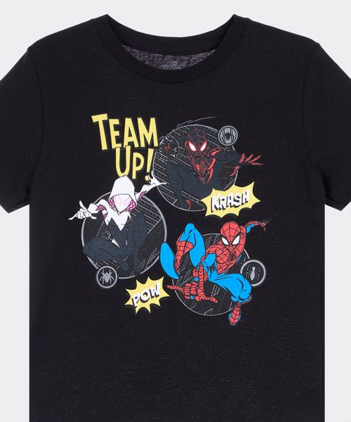 Playera de Licencia Spiderman de  Niño Infantil
