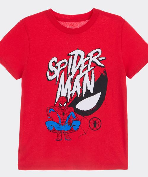 Playera de Licencia Spiderman de  Niño Infantil