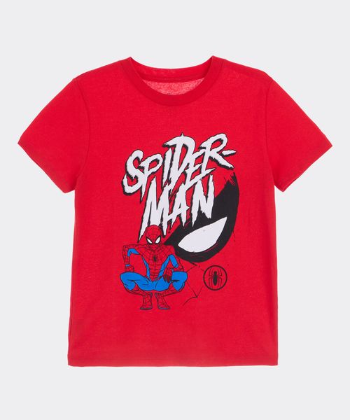 Playera de Licencia Spiderman de  Niño Infantil