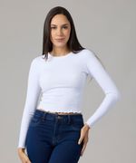 Playera Manga Larga de Dama