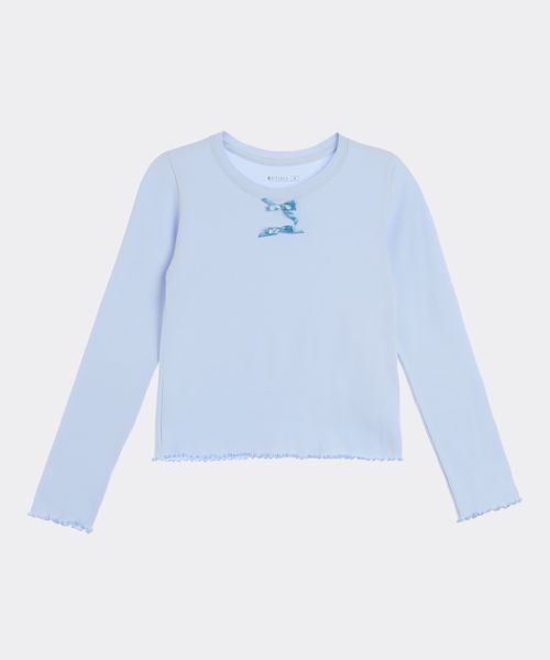 Playera Manga Larga  de  Niña Infantil