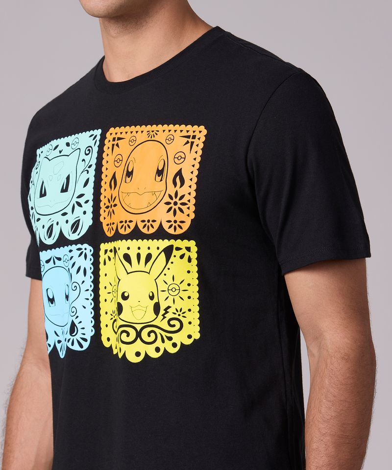 Playera de Licencia Pokemon de Caballero