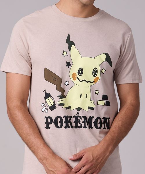 Playera de Licencia Pokemon de  Caballero