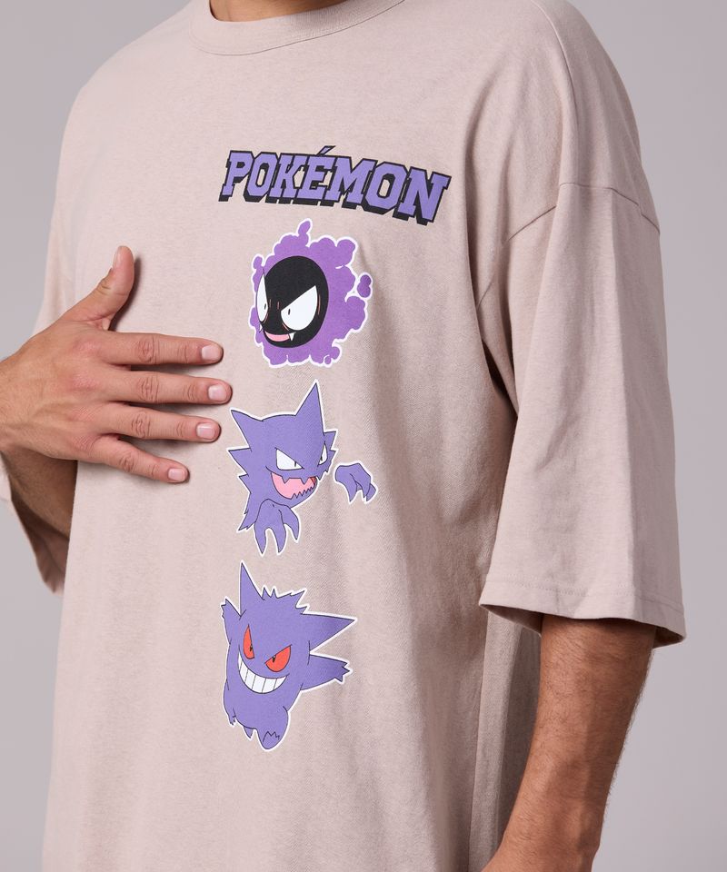 Playera de Licencia Pokemon de Caballero