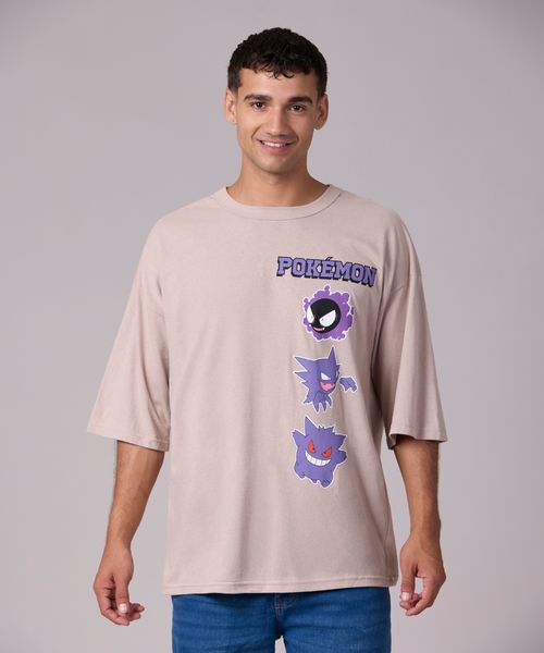 Playera de Licencia Pokemon de  Caballero