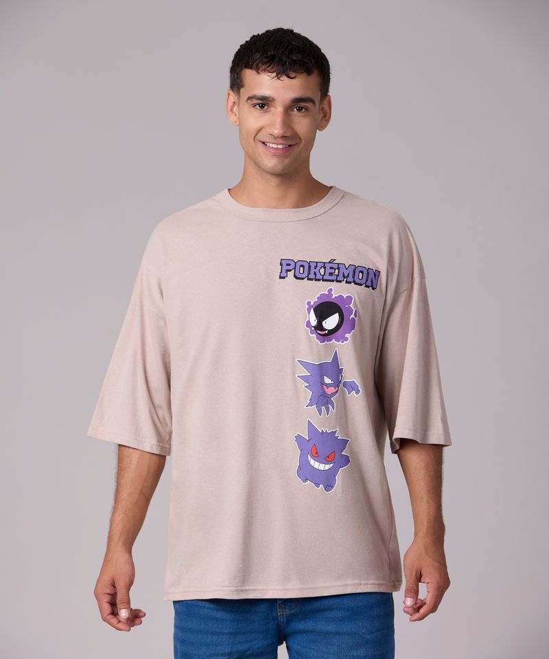 Playera de Licencia Pokemon de Caballero