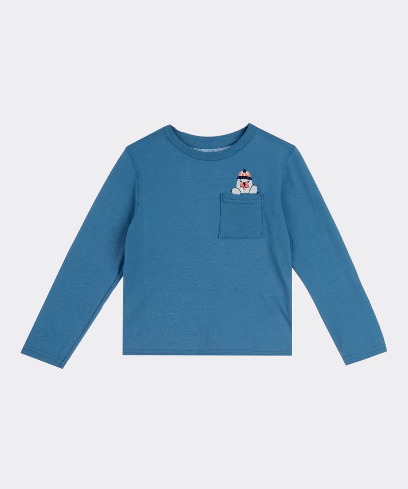 Playera Manga Larga de Bebo Años