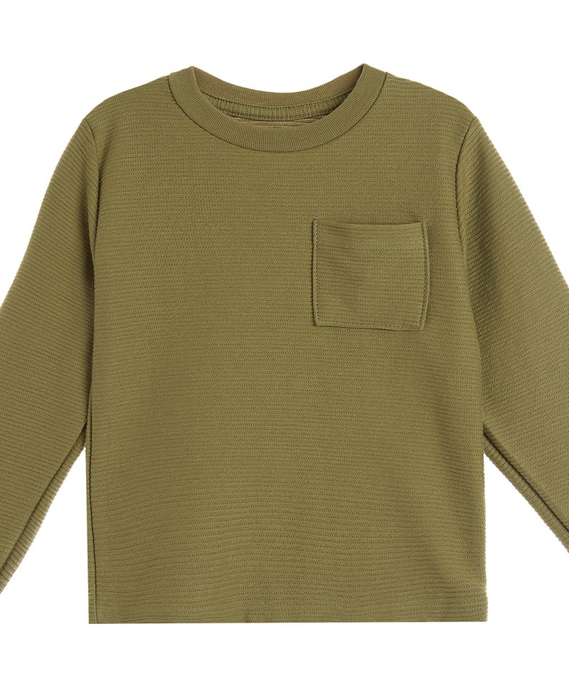 Playera Manga Larga de Bebo Años