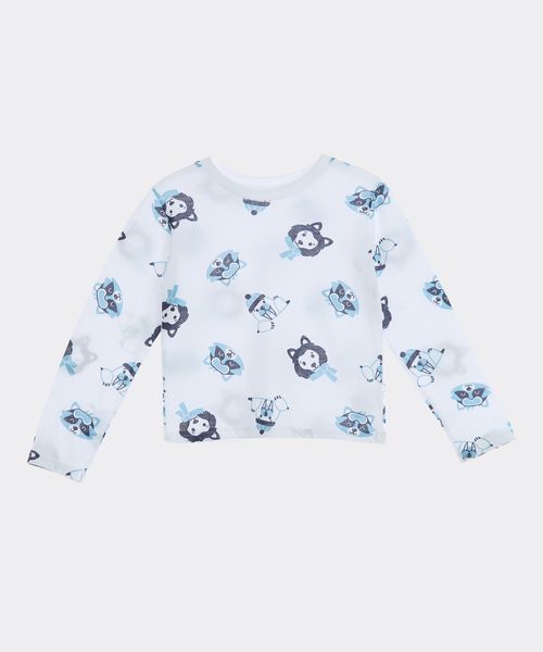 Playera Manga Larga  de  Bebo Años