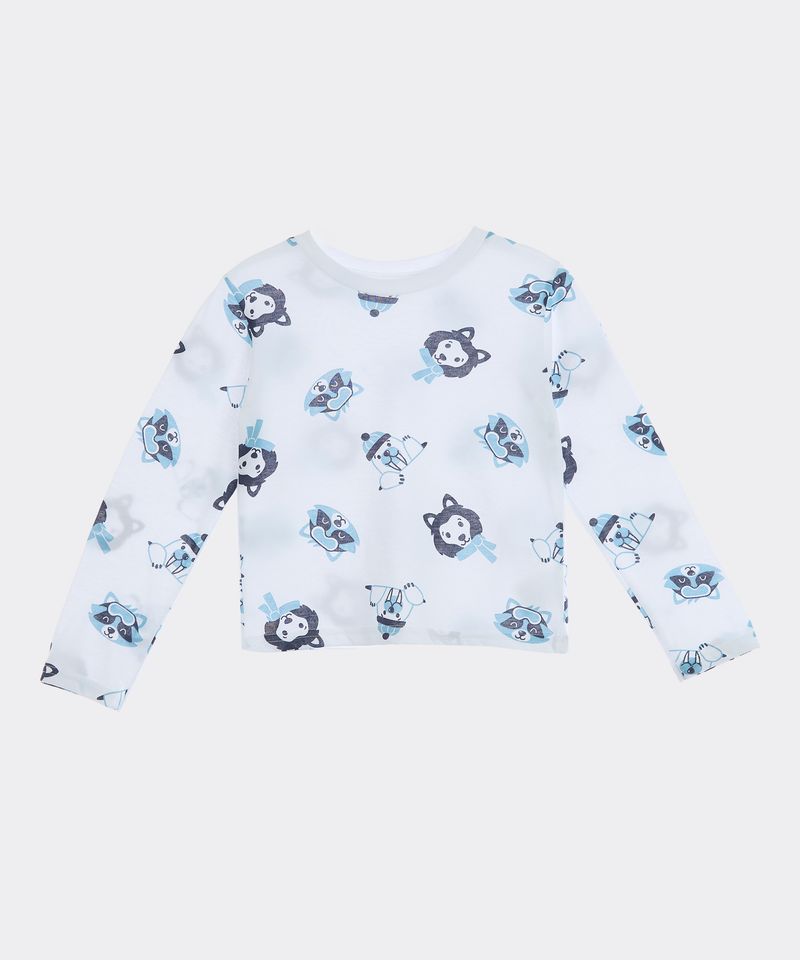 Playera Manga Larga de Bebo Años