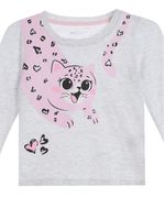 Playera Manga Larga de Beba Años