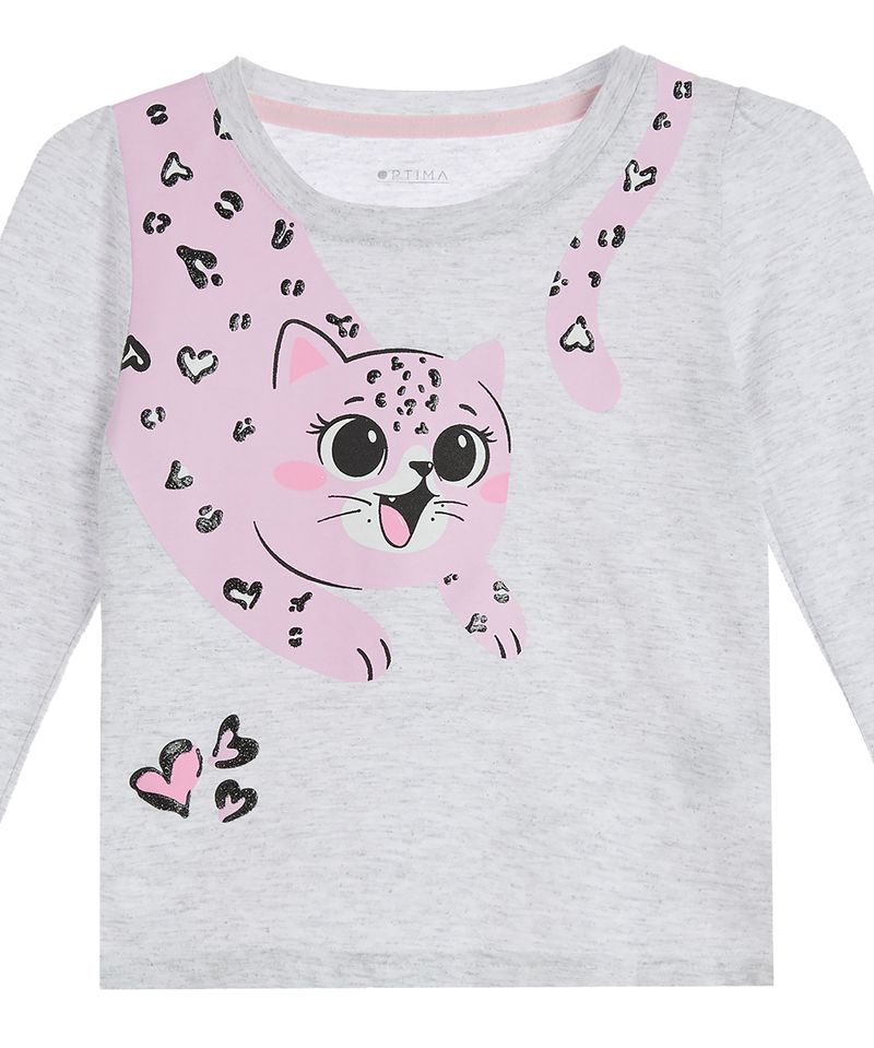 Playera Manga Larga de Beba Años