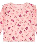 Playera Manga Larga de Beba Años