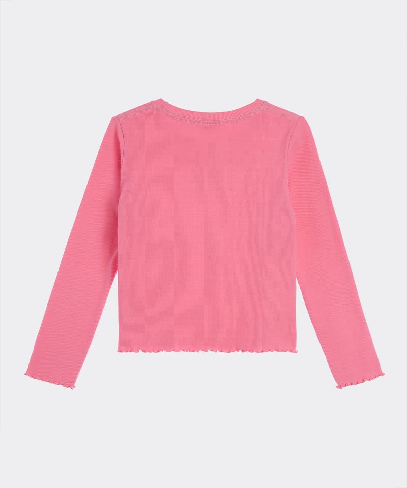 Playera Manga Larga de Niña Infantil