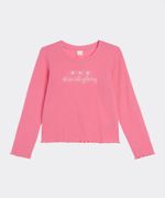 Playera Manga Larga de Niña Infantil